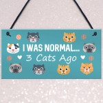 Cat Sign for Your Home Perfect Birthday Gift for Cat Lovers