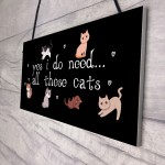 Perfect Birthday Gift for Cat Lovers Cat Sign For Home