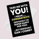 Funny Leaving Card For Colleague Cards for New Job Farewell