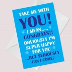 Funny Rude Leaving Cards for New Job Farewell Coworker Colleague