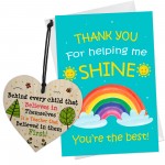 Thank You Card For Teacher Appreciation Card And Gifts