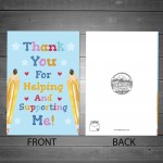 Thank You Gift For Teacher Wood Heart And Card Set Leaving Gifts