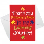 Appreciate Gifts For Teacher Thank You Card For Teacher Thankyou