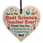 Appreciation Card And Gift For Science Teacher Thank You Gift