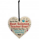 Appreciation Card And Gift For Science Teacher Thank You Gift