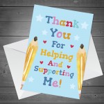 Thank You Teaching Assistant Gift And Card Leaving School Gifts