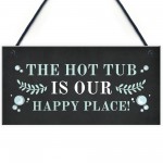 Hot Tub Sign Bundle Novelty Garden Decor Shed Gate Fence