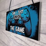 Funny Gamer Gift Hanging Gaming Sign For Boys Bedroom Gifts