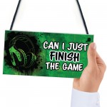 Funny Gaming Sign Hanging Gamer Signs For Boys Bedroom Gift