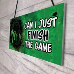 Funny Gaming Sign Hanging Gamer Signs For Boys Bedroom Gift