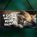 Funny Cat Gifts For Crazy Cat Lady Cat Lover Gifts Hanging Sign