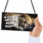 Funny Cat Gifts For Crazy Cat Lady Cat Lover Gifts Hanging Sign