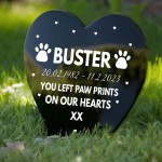 Personalised Pet Plaque Grave Stake Dog Puppy Handmade Keepsake