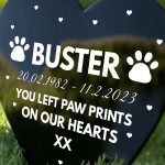 Personalised Pet Plaque Grave Stake Dog Puppy Handmade Keepsake