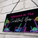 Cocktail Bar Welcome Sign Home Bar Cocktail Lounge Accessories