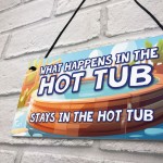 Hot Tub Signs Funny Hanging Sign Hot Tub Signs And Plaques