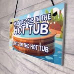 Hot Tub Signs Funny Hanging Sign Hot Tub Signs And Plaques