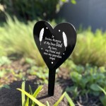 Dad Daddy Father Memorial Plaque Heart Stake Grave Plaque