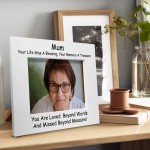 Remembrance Photo Frame For Mum Missed Beyond Measure