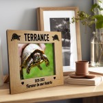 Tortoise Photo Frame Personalised Memorial Gift Tortoise Gifts