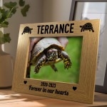 Tortoise Photo Frame Personalised Memorial Gift Tortoise Gifts