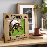 Personalised Tortoise Turtle Memorial Photo Frame Gift for Pet