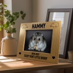 Hamster Memorial Photo Frame Personalised Pet Memorial Gift