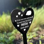 PERSONALISED Hamster Memorial Outdoor Garden Grave Stake