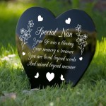 Special Nan Remembrance Graveside Plaque Graveside Memorial 