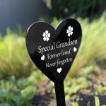 Special Grandson Grave Marker Graveside Memorial Decorations