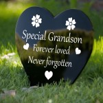 Special Grandson Grave Marker Graveside Memorial Decorations