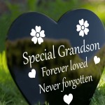 Special Grandson Grave Marker Graveside Memorial Decorations