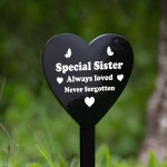 Special Sister Graveside Memorial Marker Memorial Remembrance