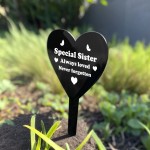 Special Sister Graveside Memorial Marker Memorial Remembrance