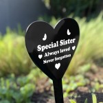 Special Sister Graveside Memorial Marker Memorial Remembrance