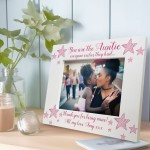 Auntie Photo Frame Personalised 7x5 Photo Frame Novelty Birthday