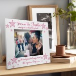 Auntie Photo Frame Personalised 7x5 Photo Frame Novelty Birthday