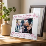 Auntie Photo Frame Personalised 7x5 Photo Frame Novelty Birthday