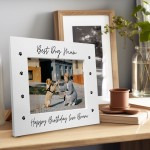 Personalised Mum Birthday Gift From Dog 7x5 Mum Photo Frame