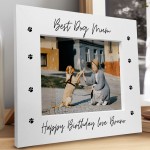 Personalised Mum Birthday Gift From Dog 7x5 Mum Photo Frame