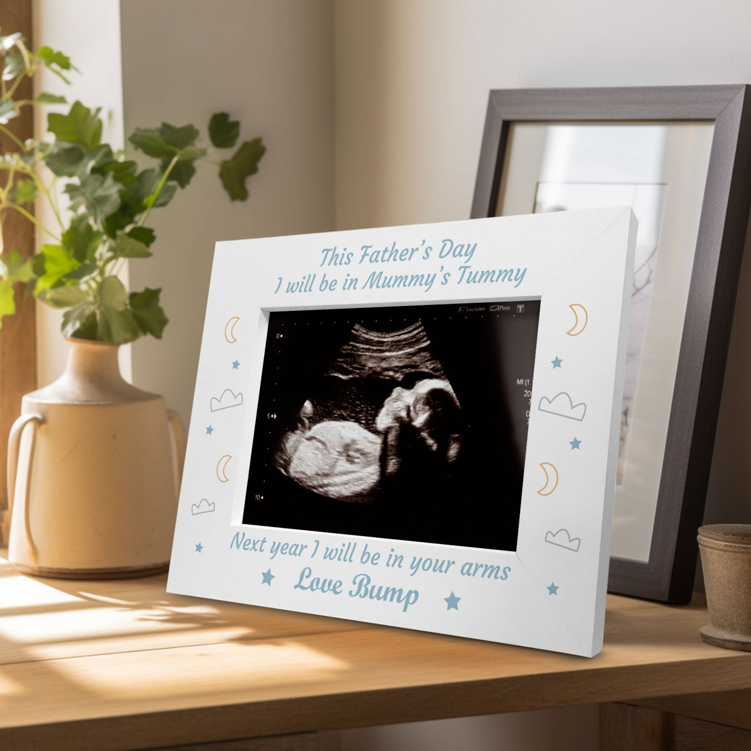 Father's day best sale scan photo frame