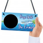 Countdown To Cruise Plaque Hanging Holiday Countdown Signs