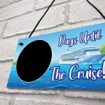 Countdown To Cruise Plaque Hanging Holiday Countdown Signs