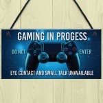 Gaming Room Sign Novelty Games Room Gamer Gifts Birthday