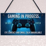 Gaming Room Sign Novelty Games Room Gamer Gifts Birthday