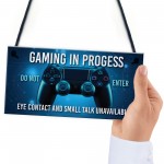 Gaming Room Sign Novelty Games Room Gamer Gifts Birthday