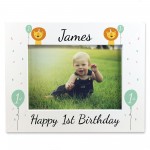 Personalised 1st Birthday Gift Photo Frame My First Birthday Son