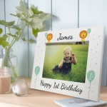 Personalised 1st Birthday Gift Photo Frame My First Birthday Son