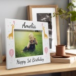 Personalised 1st Birthday Gift Frame First Birthday Daughter