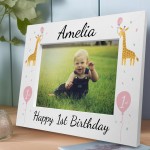 Personalised 1st Birthday Gift Frame First Birthday Daughter